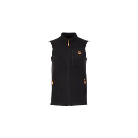Guru Fleece Gilet Woll-Schwarz Weste M
