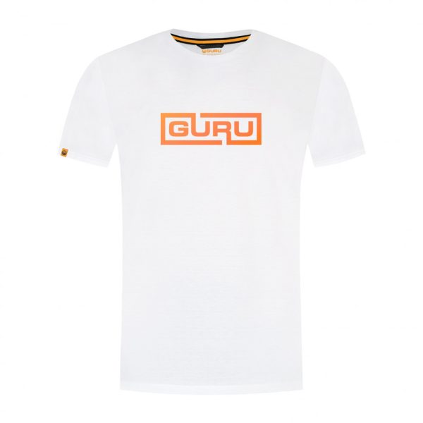 Guru Gradient Connect Weißes T-Shirt XL