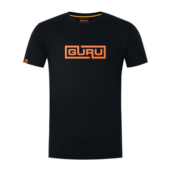 Guru Gradient Connect Schwarzes T-Shirt L