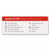Kamado Chef 22 2022 Kamado Grill 56cm Rot