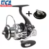 Tica GALANT LongCast 4000 Weitwurf-Frontbremsrolle 7+1BB mit Schnellbremsstern