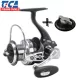 Tica GALANT LongCast 4000 Weitwurf-Frontbremsrolle 7+1BB mit Schnellbremsstern