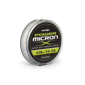 Matrix Power Micron X 0.09mm - 2.0lb 100m Monofile Schnur