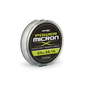 Matrix Power Micron X 0.11mm - 3.0lb 100m Monofile Schnur