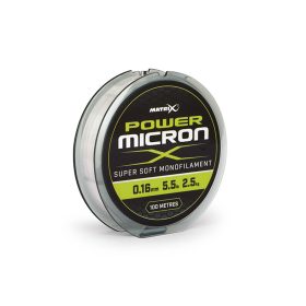 Matrix Power Micron X 0.16mm - 5.5lb 100m Monofile Schnur