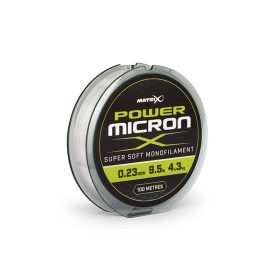 Matrix Power Micron X 0.23mm - 9.5lb 100m Monofile Schnur