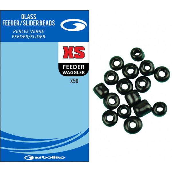 Garbolino - GLAS FEEDER-/SLIDER-PERLEN - Gummikugeln