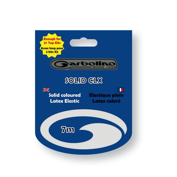 Garbolino ELASTIQUE LATEX COLORE Kopfrutengummi 2,1 MM / massiver Kopfrutengummi