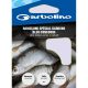 Garbolino Blue Roach Hooks To Nylon 16 Plättchen, Widerhaken Monofilament Vorfachhaken 10Stk