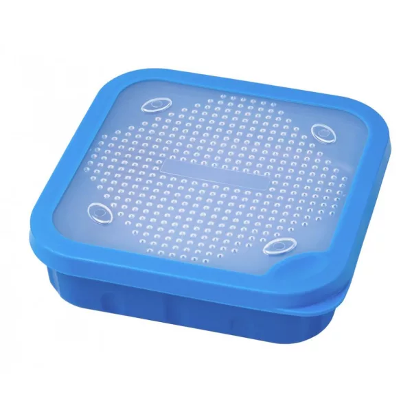 Garbolino Köderbox 1 Liter blau / Box mit Deckel