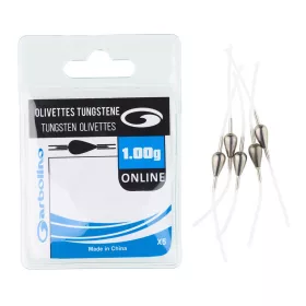   Garbolino Olivette Competition Tungsten Online Gewicht 0,60gr 5Stk