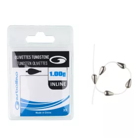   Garbolino Olivette Competition Wolfram Inline Gewicht 0,45gr 5Stk.