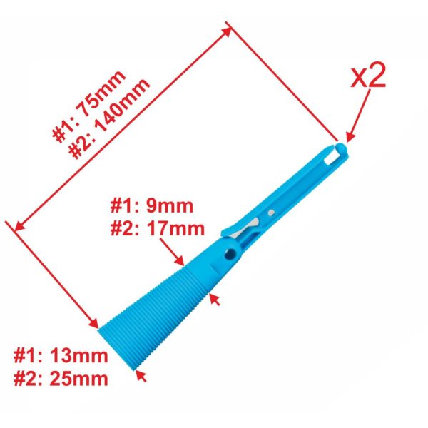 Garbolino Winder Bung für Elastic 2. Sektion 2Stk