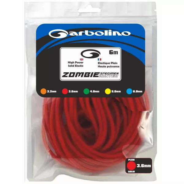 Garbolino Elastic Solid Zombie Max Massives Kopfrutengummi 3,2mm 6m