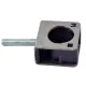 Garbolino CLAMP BLOCK D25 FOOT (M8 SCREW / METAL REINFORCEMENT / PLASTIC INSERT) - Zubehör, Befestigungsschraube