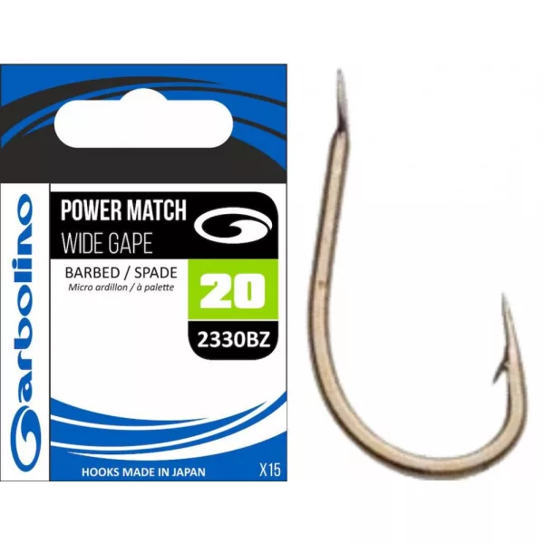 Garbolino 2330BZ 18 Haken / POWER MATCH / WIDE GAPE