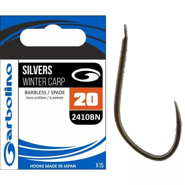 Garbolino 2410BN 14 Haken / SILVERS / WINTER CARP