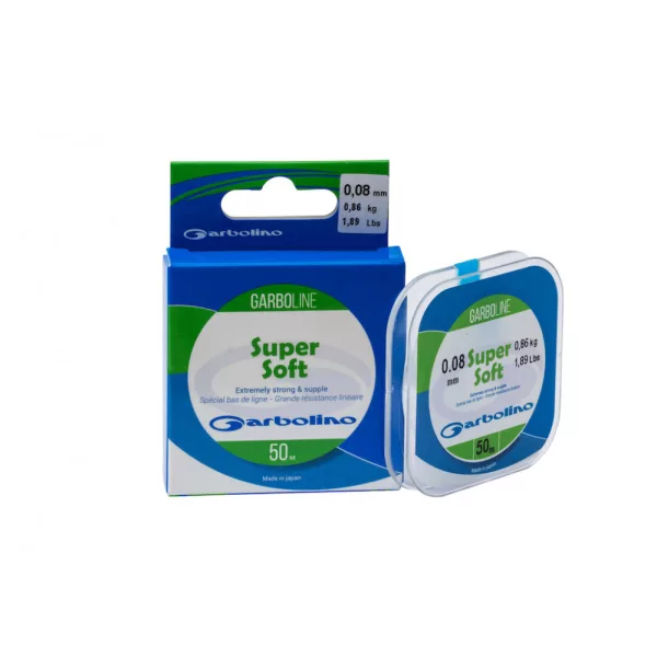 Garbolino Garboline Super Soft 0,14mm monofile Vorfachschnur