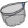 Garbolino Landing Net Latex Light Carp 50x45cm Kescherkopf
