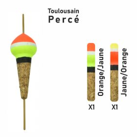   Garbolino - STREAMLINE TROUT FLOAT x2 - PIERCED TOULOUSAIN FLOAT - Schwimmer - Forellenpose
