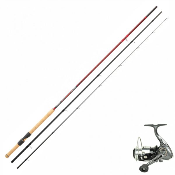 Garbolino Rod Optima AN Rute 3,90m und Rollen Set