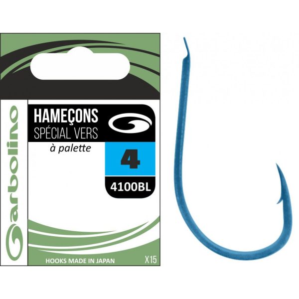 Garbolino - STREAMLINE TROUT HOOKS 4100BL - Spinn-/Offset-Haken - Forellenhaken - Widerhaken, Plättchenhaken