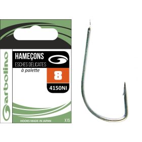   Garbolino - STREAMLINE TROUT HOOKS 4150NI - Spinn-/Offset-Haken - Forellenhaken - Widerhaken, Plättchenhaken