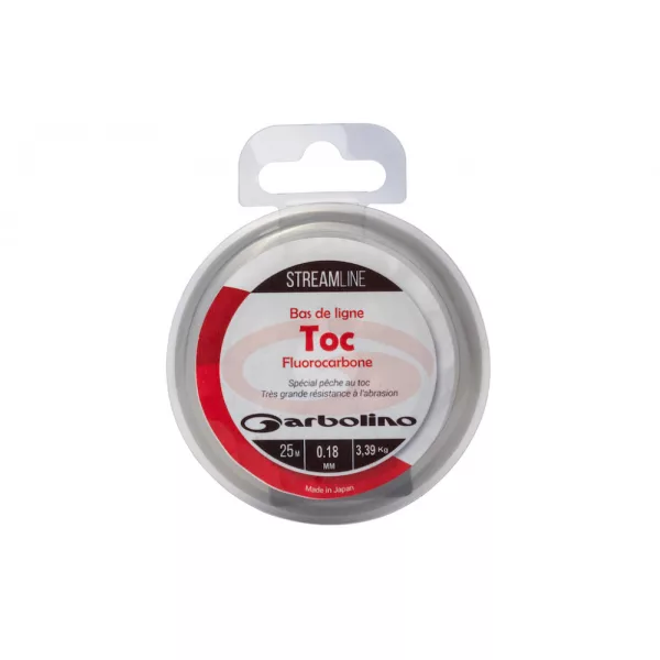 Garbolino - STREAMLINE FLUORO BL INVISIBLE - Vorfachschnur - Monofile Schnur - Forellenschnur 0,16mm
