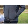 Matrix Charcoal Marl Zip Hoody Pullover L
