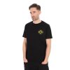 Matrix Large Fade Logo Schwarz-Lime T-Shirt 2XL