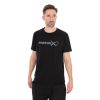 Matrix Large Fade Logo Schwarz-Grau T-Shirt 2XL