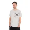 Matrix Large Mesh Logo Graues T-Shirt 3XL