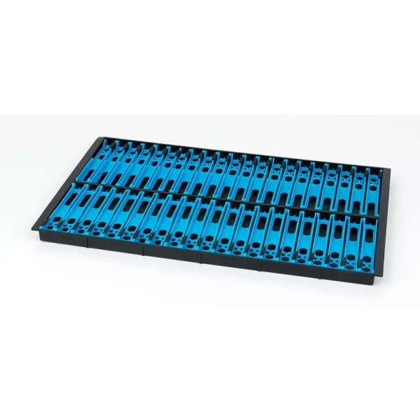 Matrix Loaded Pole Winder Tray 13cm (42 Pack) Hellblau Leiter