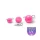 Ottó bácsi Cseburaska rosa 16 gr 5 Stk./Packung