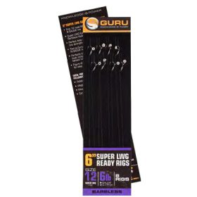 Guru Super LWG ready Rigs vorgebundener Haken - 20
