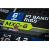 Matrix MXC-6 18 Widerhakenlos, mit Öhr 1,4kg 15cm Vorgebundener Haken 8 Stk.