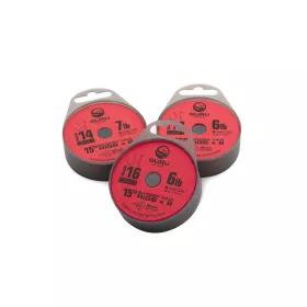   Guru QM1 Bait Bands 14 Ösen, widerhakenloser, vorgebundener Monofilhaken 8 Stk.