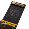Guru Tackle - SMWG Standard Hair 4 Größe 10 (0.22mm) vorgebundener Haken