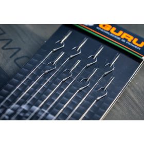   Guru Match Special Rig 20 Widerhaken, Plättchen, Monofil vorgebundener Haken 8 Stk.