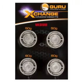   Guru Window Feeder M Pack Light Fensterfutterkorb Zubehör 40+50gr - Austauschbares Gewicht Set