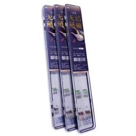   Handing Platten-, Bart- Vorgebundener Haken für Stippruten auf Silberkarpfen 2 10 Stk