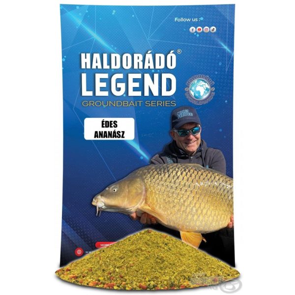 Haldorádó LEGEND Groundbait - Süße Ananas 800gr