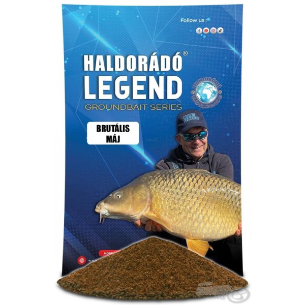 Haldorádó LEGEND Groundbait - Brutale Leber 800gr