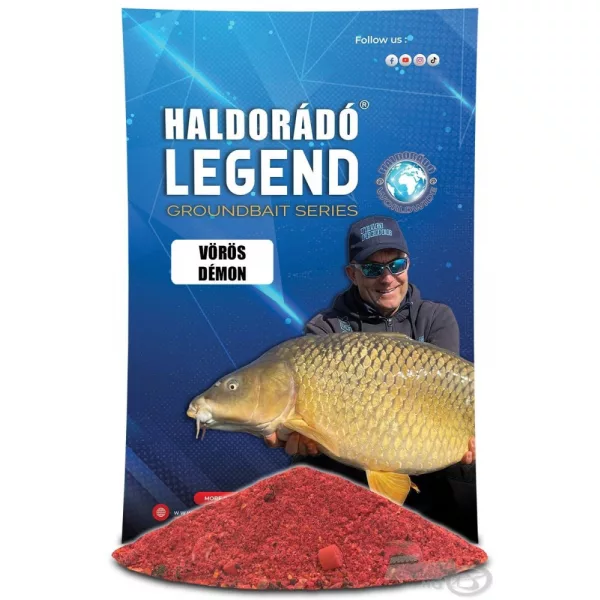 Haldorádó LEGEND Groundbait - Roter Dämon 800gr