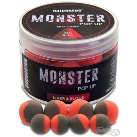 Haldorádó MONSTER Pop Up Big Carp 13, 17 mm - Leber & Blut