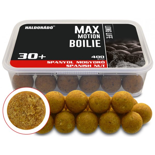 Haldorádó Max Motion Boilie Long Life Spanische Erdnuss 400g 30mm Boilie