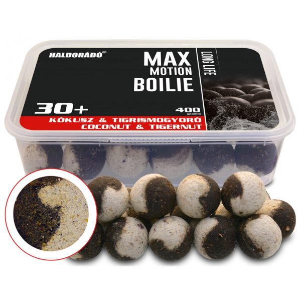 Haldorádó Max Motion Boilie Long Life Kokos-Tigernuss 400g 30mm Boilie
