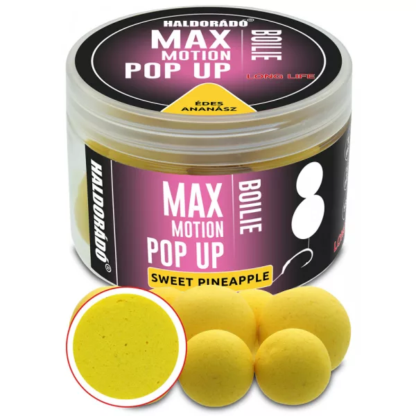 Haldorádó Max Motion Boilie Pop Up Süße Ananas 50gr 16-20mm Bojli
