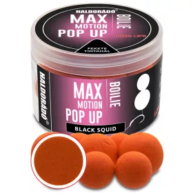   Haldorádó Max Motion Boilie Pop Up Schwarzer Tintenfisch 50gr 16-20mm Bojli