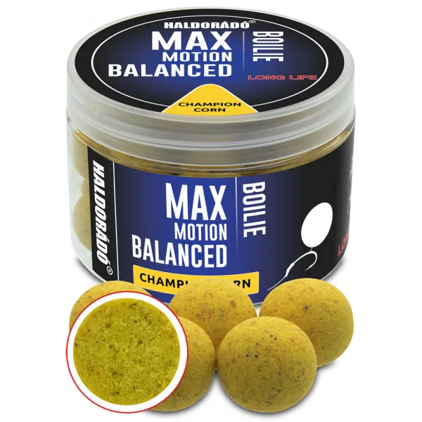 Haldorádó Max Motion Boilie Balanced Champion Mais 70gr 20mm Boilie